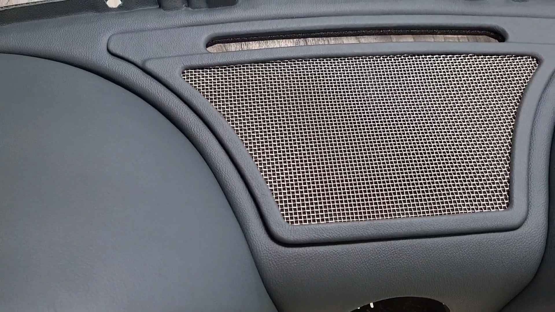 C2 Corvette Speaker Custom Speaker Grille - Leather Wrapped