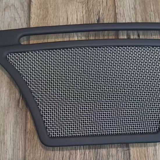 C2 Corvette Speaker Grille - Custom Leather Wrapped